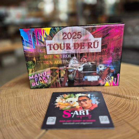 Tour de RÜ 2025 limitiertes Kunstwerk 20x30cm