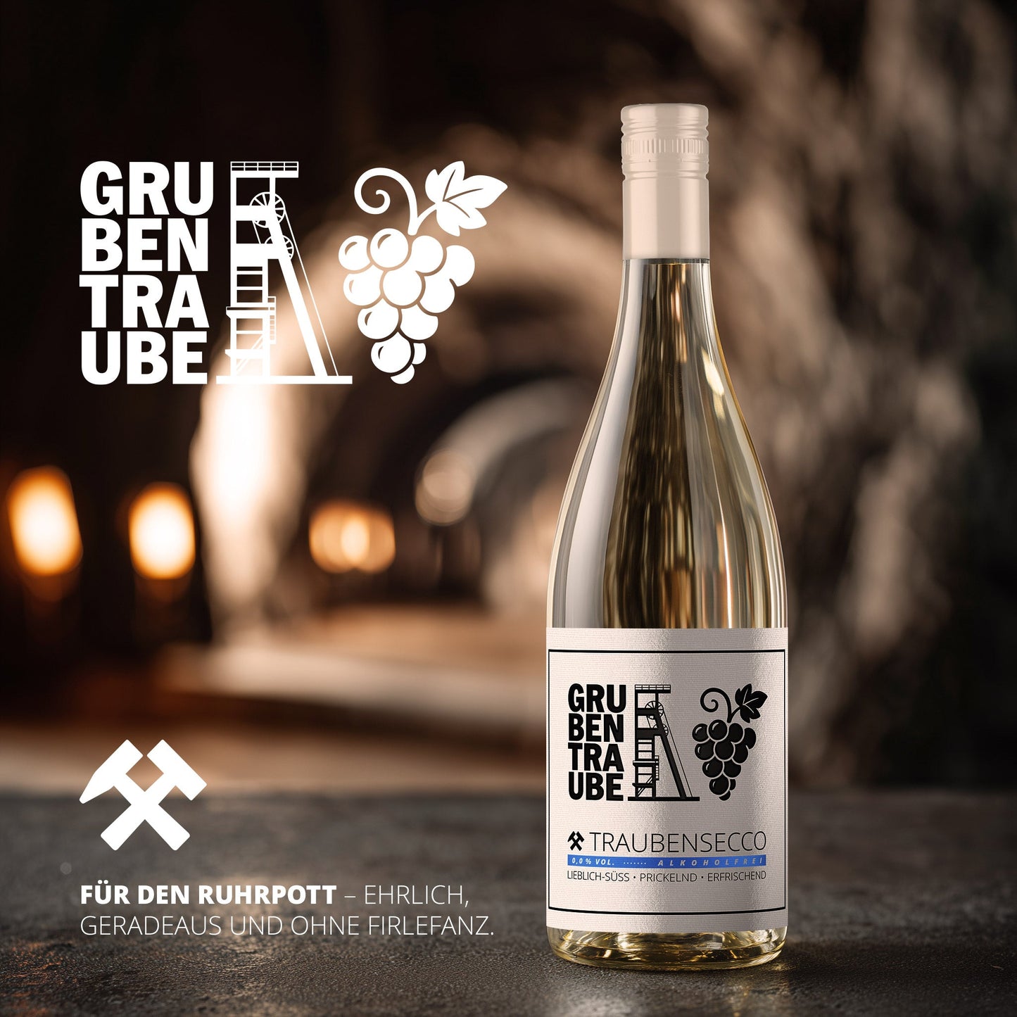 Grubentraube Traubensecco 0,0 – null Promille, volle Freude 🍇✨