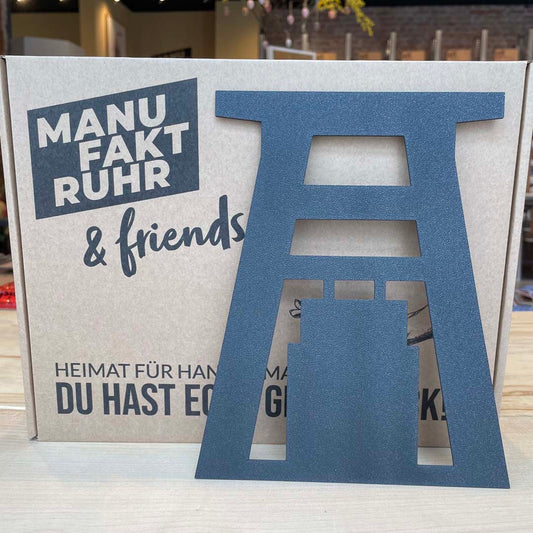 Wandbild Förderturm