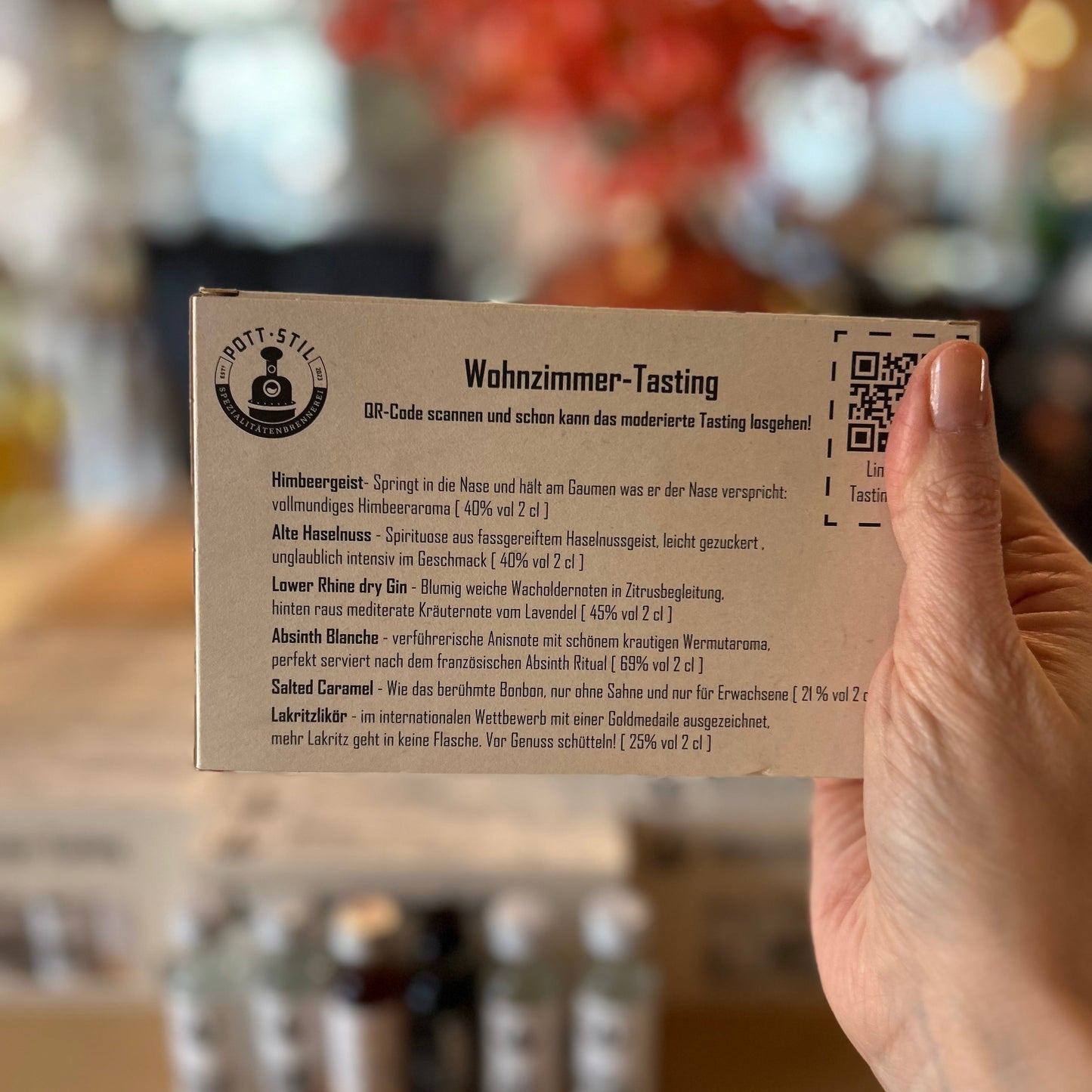 Wohnzimmer Tasting Krink