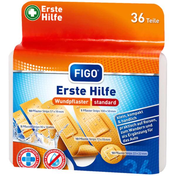 Wundverband Erste Hilfe Box 36-teilig - 24/Alaner Store