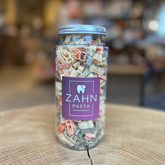 Zahnnudeln 250g im PET Glas