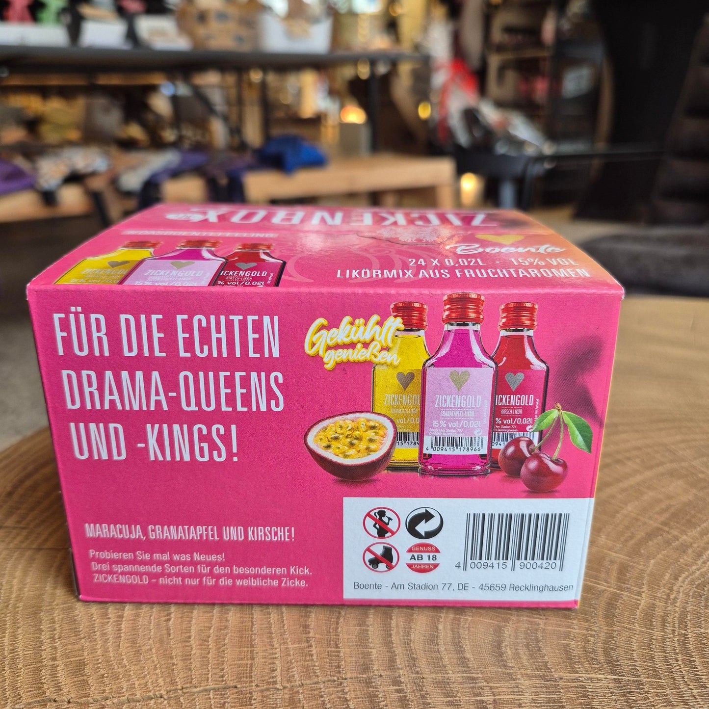 Zickenbox von Boente