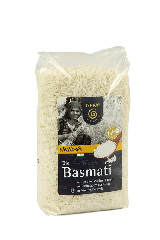 Bio Basmati Reis, geschliffen, 500g - 24/Alaner Store