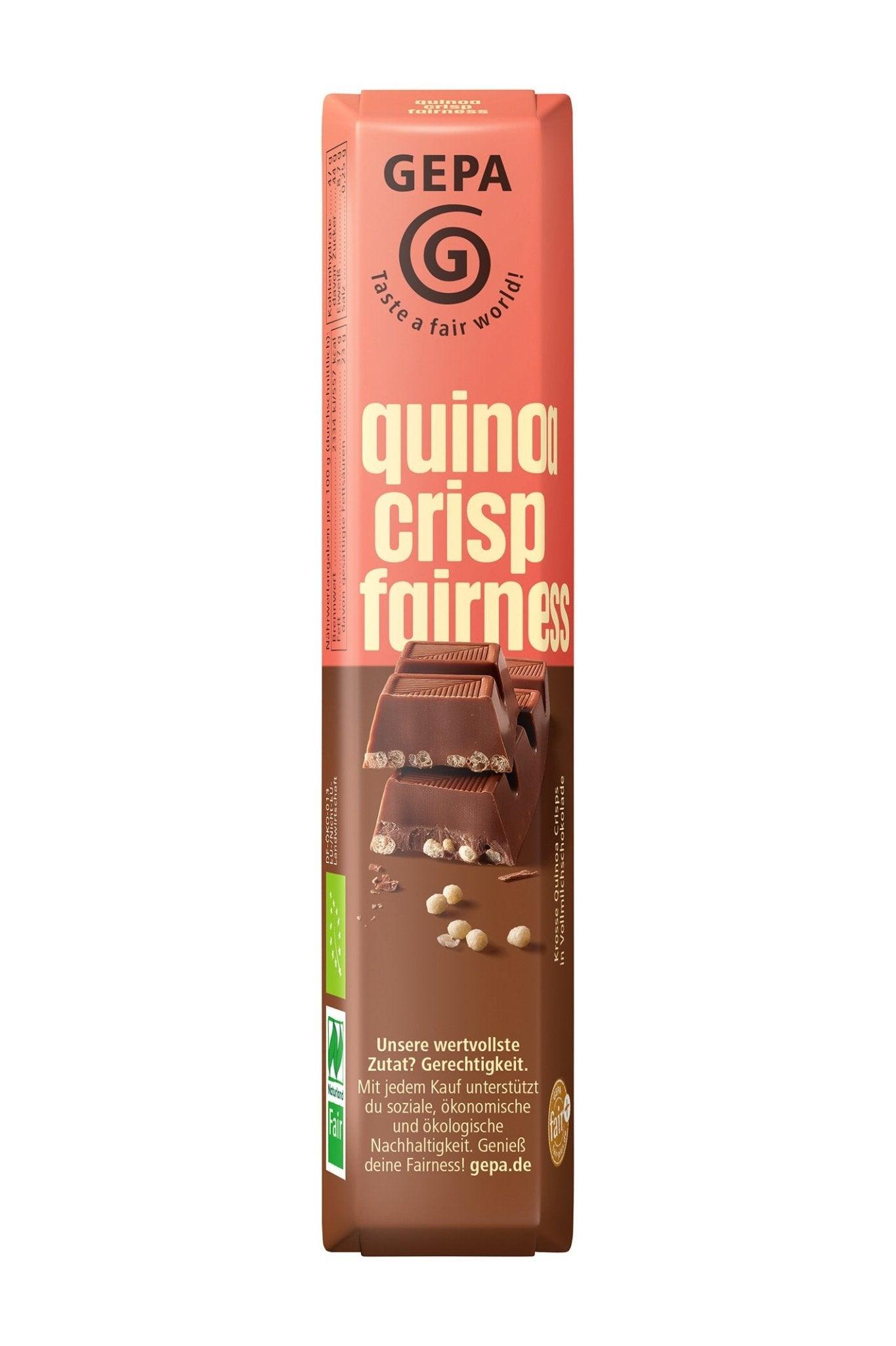 Bio Quinoa Crisp Fairness 37,5g - 24/Alaner Store