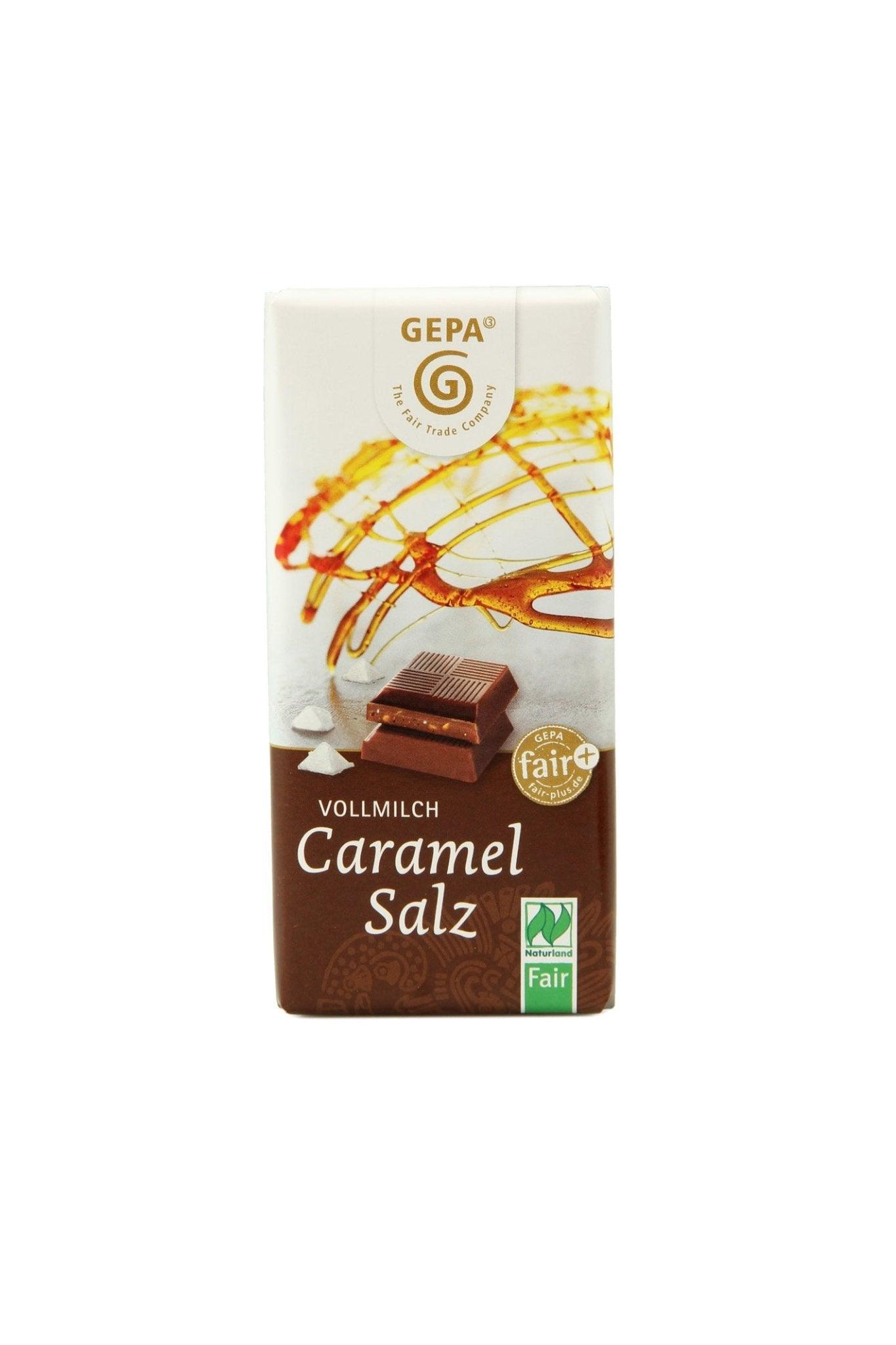 Bio Vollmilch Caramel Salz 40g - 24/Alaner Store