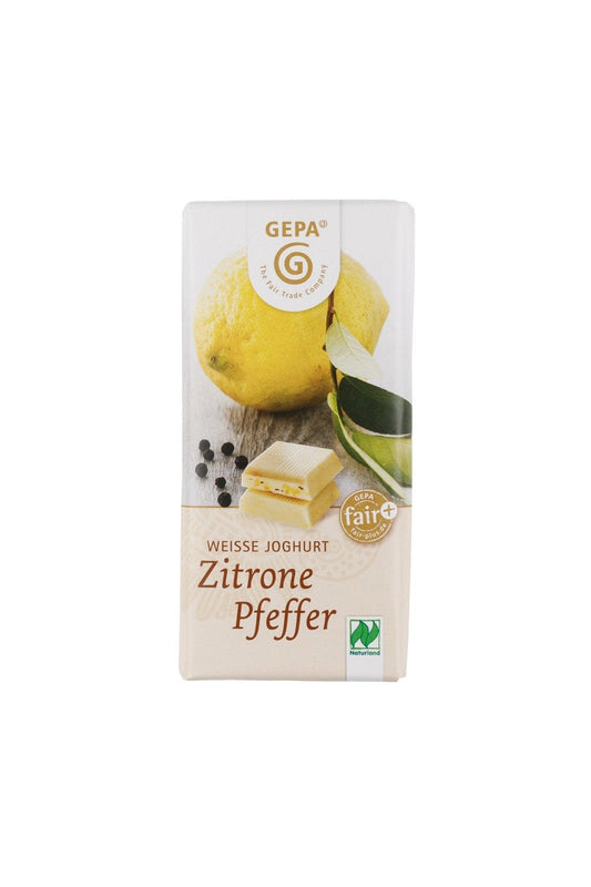 Bio Weiße Joghurt Zitrone Pfeffer 40g - 24/Alaner Store