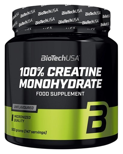 BioTech Creatine Monohydrate 500g Dose