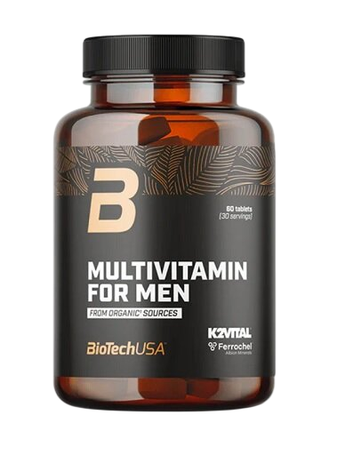 BioTech Multivitamin For Men from organic sources 60 Tabletten