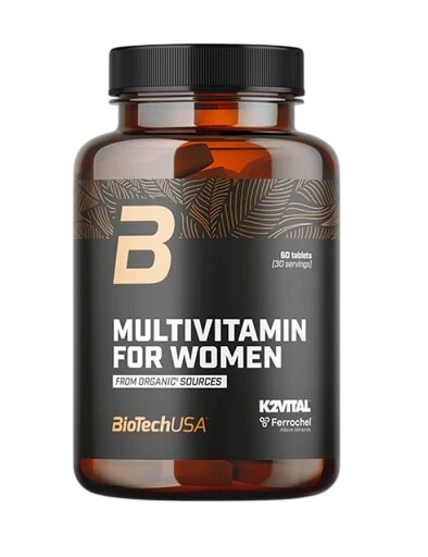 BioTech Multivitamin For Women from organic sources 60 Tabletten