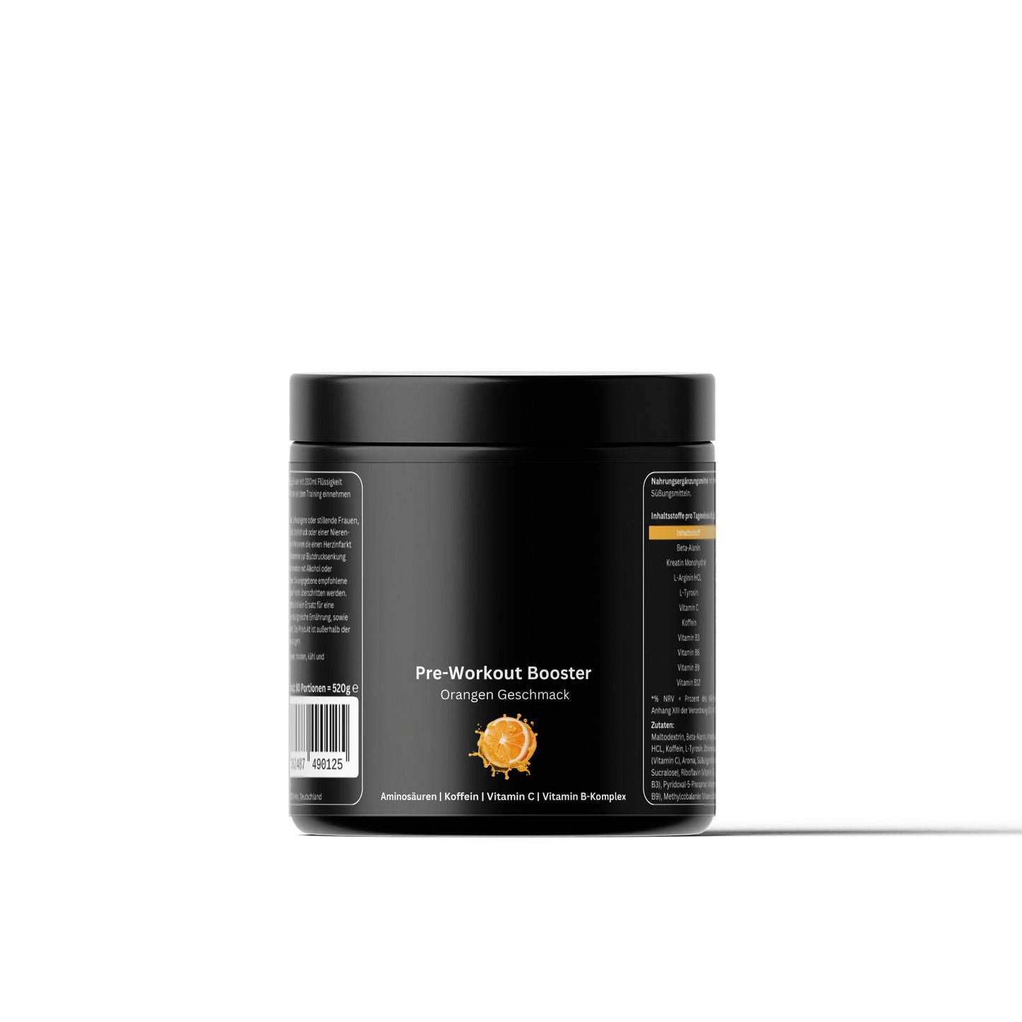 Pre-Workout Booster - Geschmack: Orange