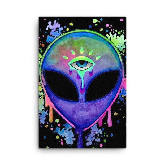 Third Eye Alien - Leinwand