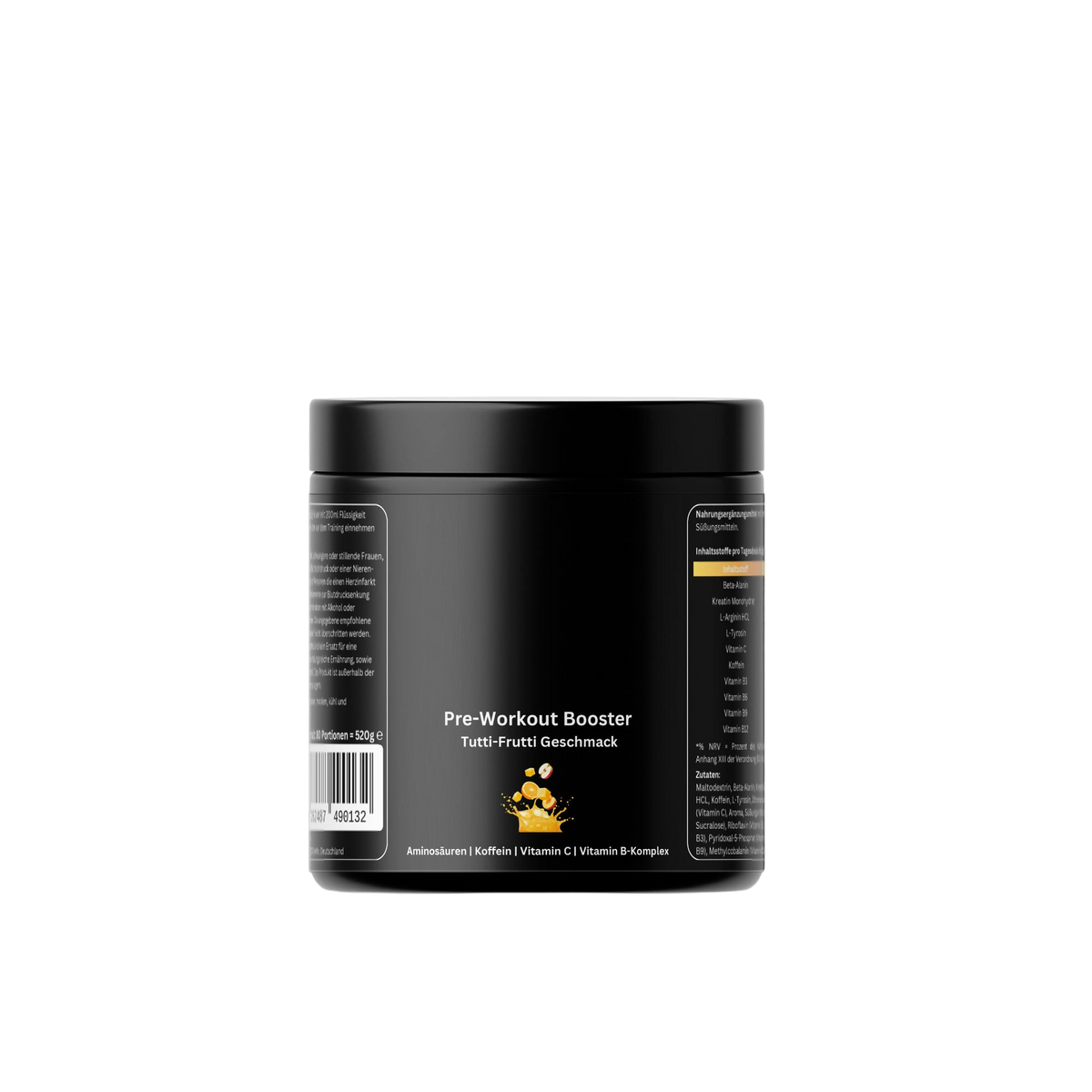 Pre-Workout Booster - Flavor: Tutti Frutti