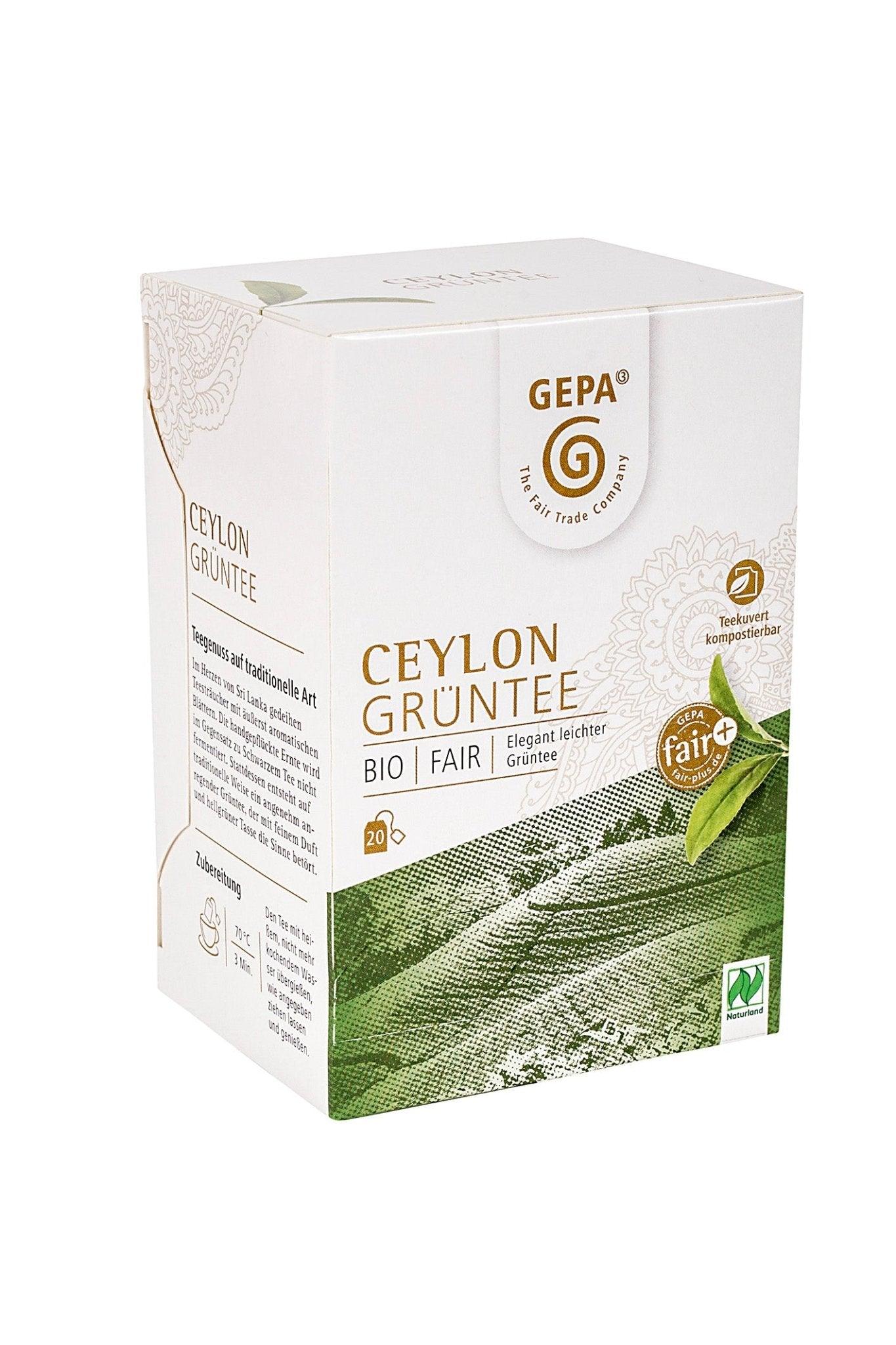 Ceylon Grüntee Bio (Teebeutel) - 24/Alaner Store