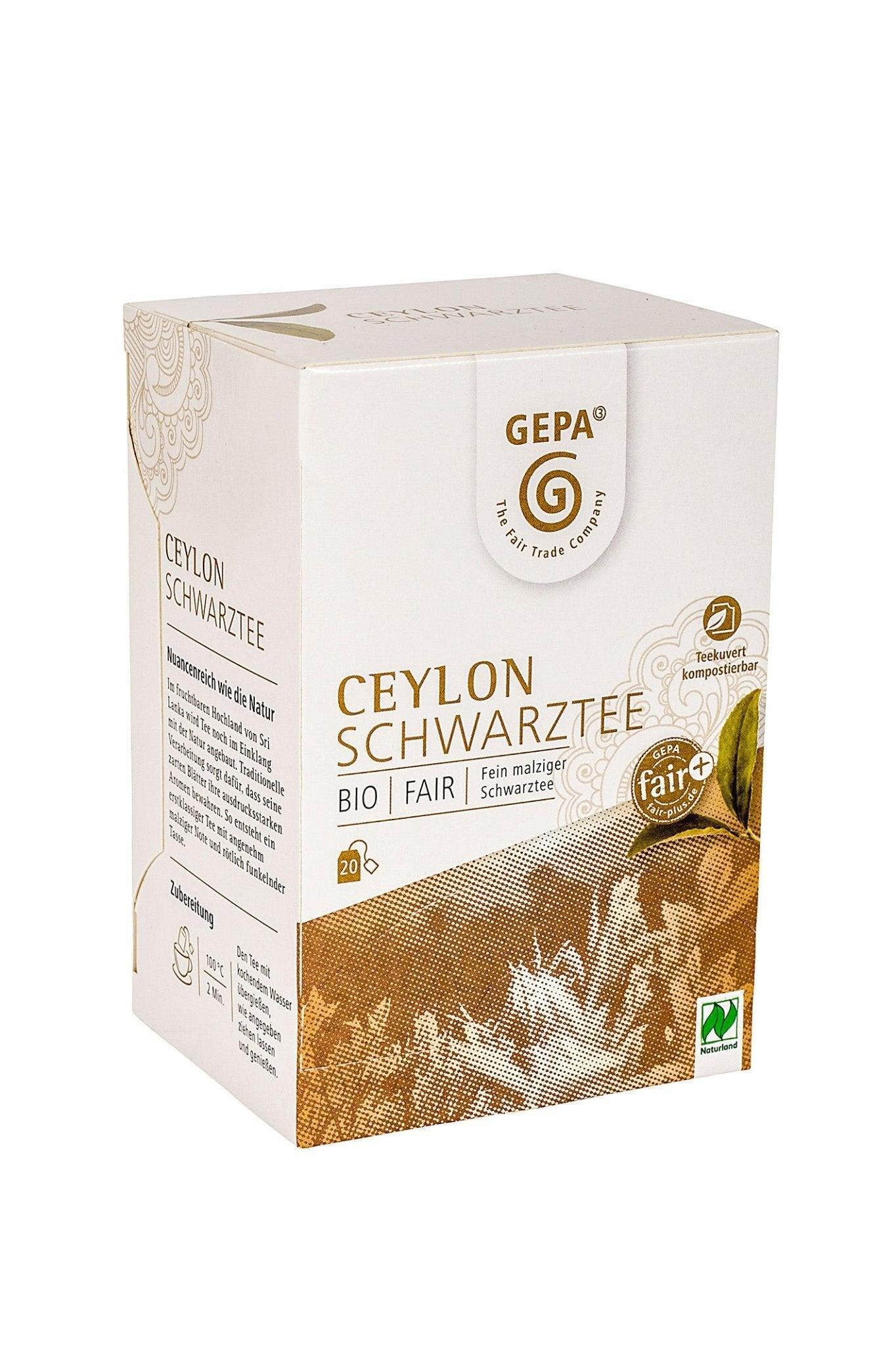 Ceylon Schwarztee Bio (Teebeutel) - 24/Alaner Store