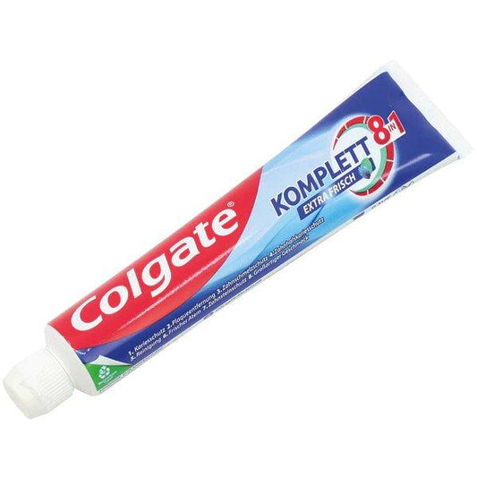 Colgate Zahncreme Komplett 8in 1, 75ml Extra Frisch - 24/Alaner Store