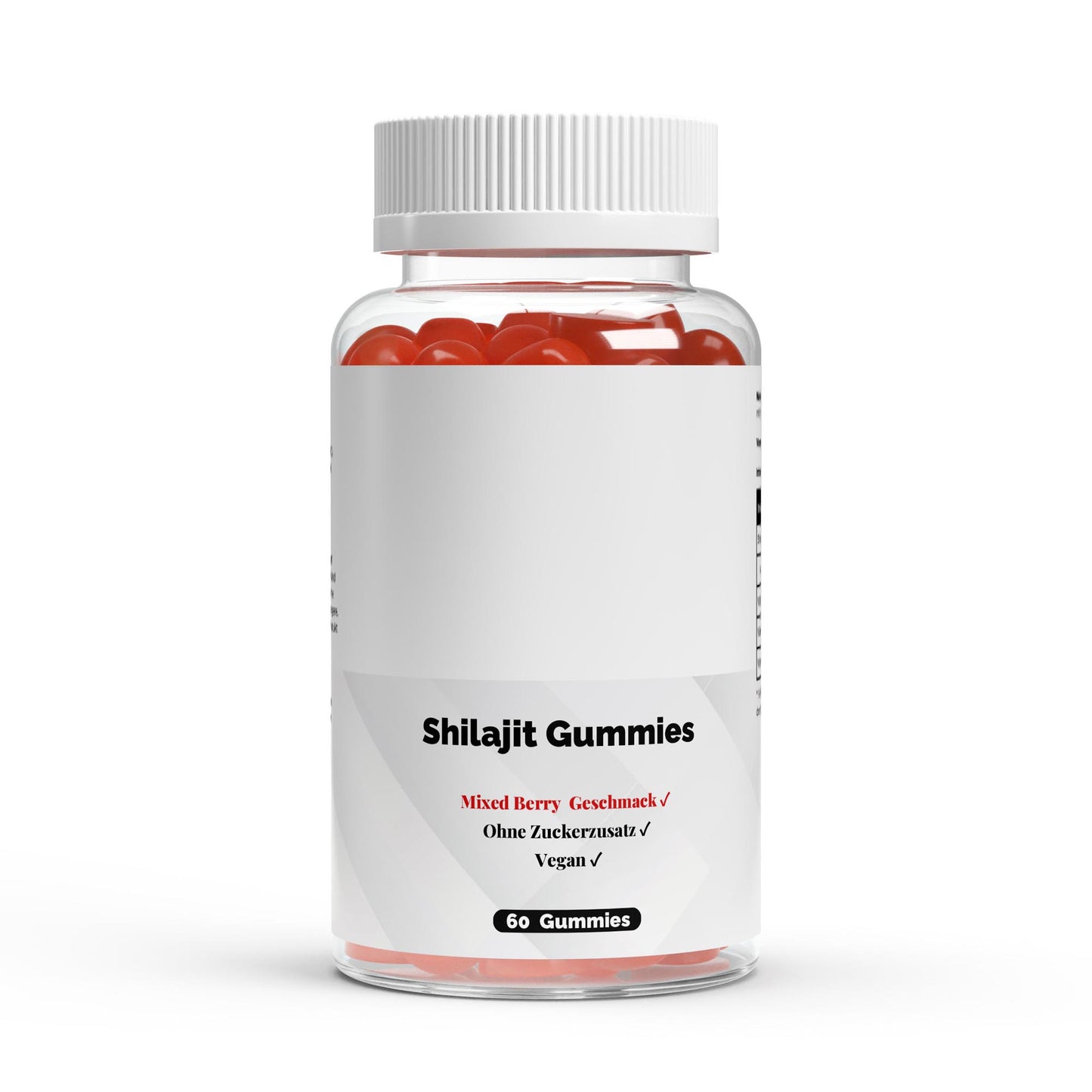 Premium Shilajit Gummies 1000 + Vitamin C,B6, B12 - 60 Stk