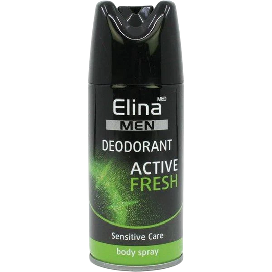 Deospray Elina 150ml for men Active Fresh - 24/Alaner Store
