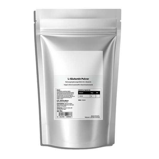 L-Glutamin Pulver Doypack - 500g