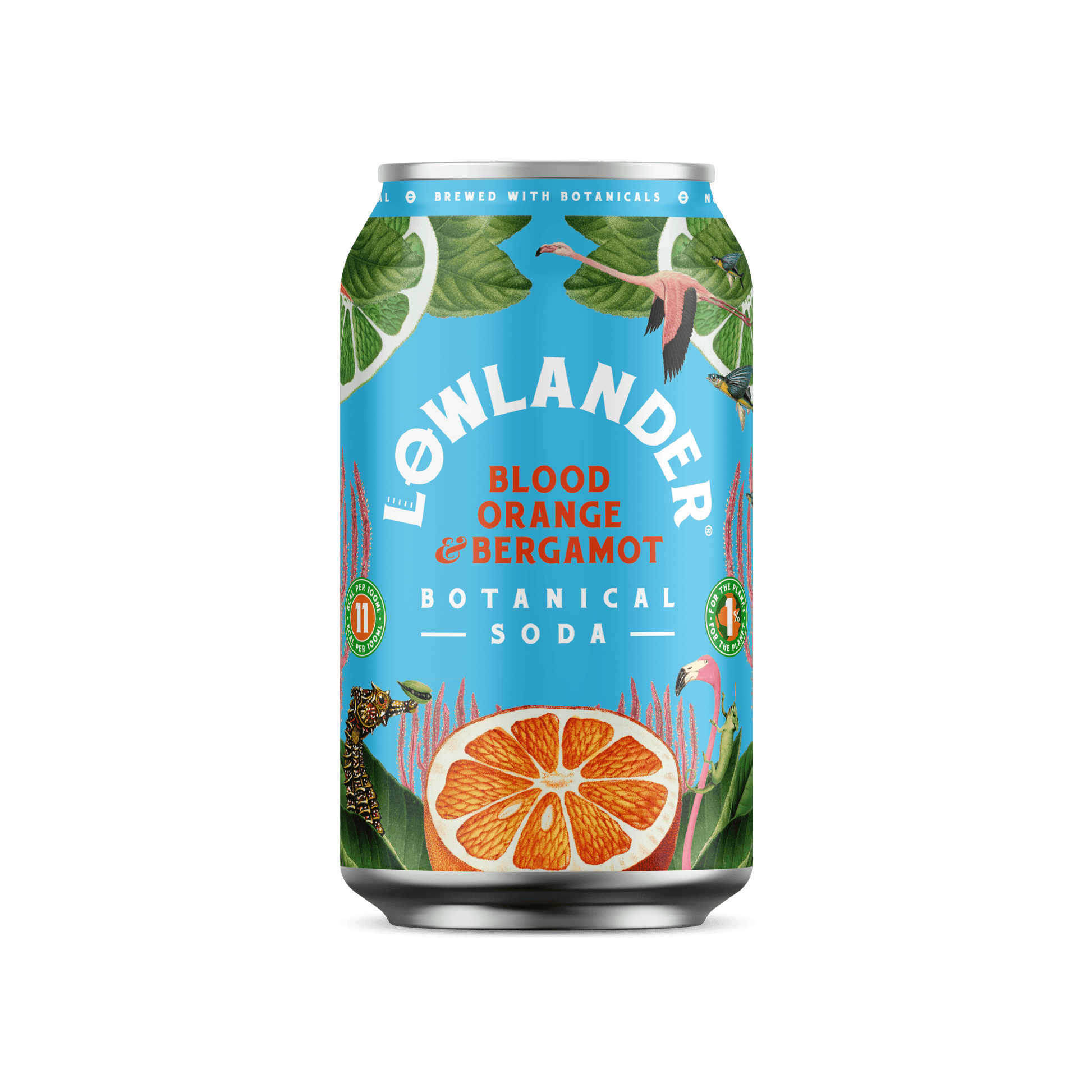 Lowlander Botanical Soda mit Blutorange und Bergamotte - 24/Alaner Store