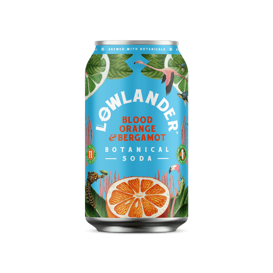 Lowlander Botanical Soda mit Blutorange und Bergamotte - 24/Alaner Store