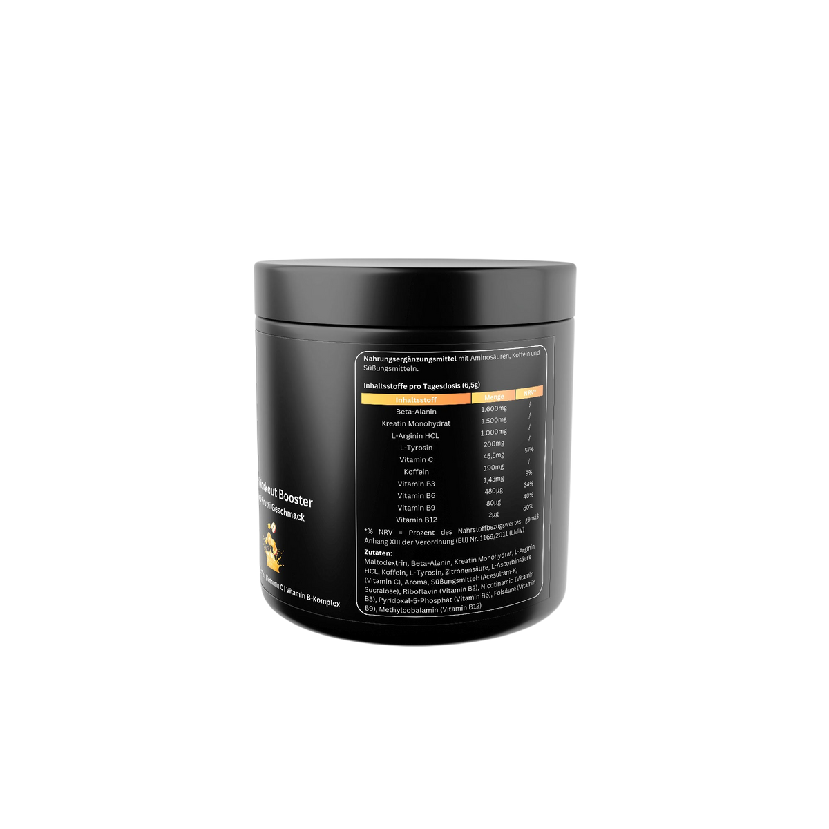 Pre-Workout Booster - Flavor: Tutti Frutti