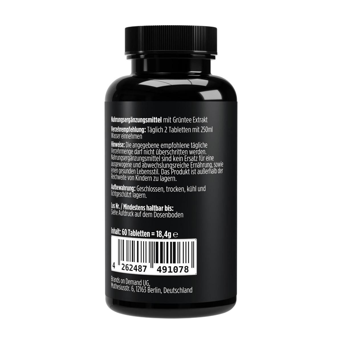 Grüntee Extrakt 40% Polyphenole - 60 Kapseln