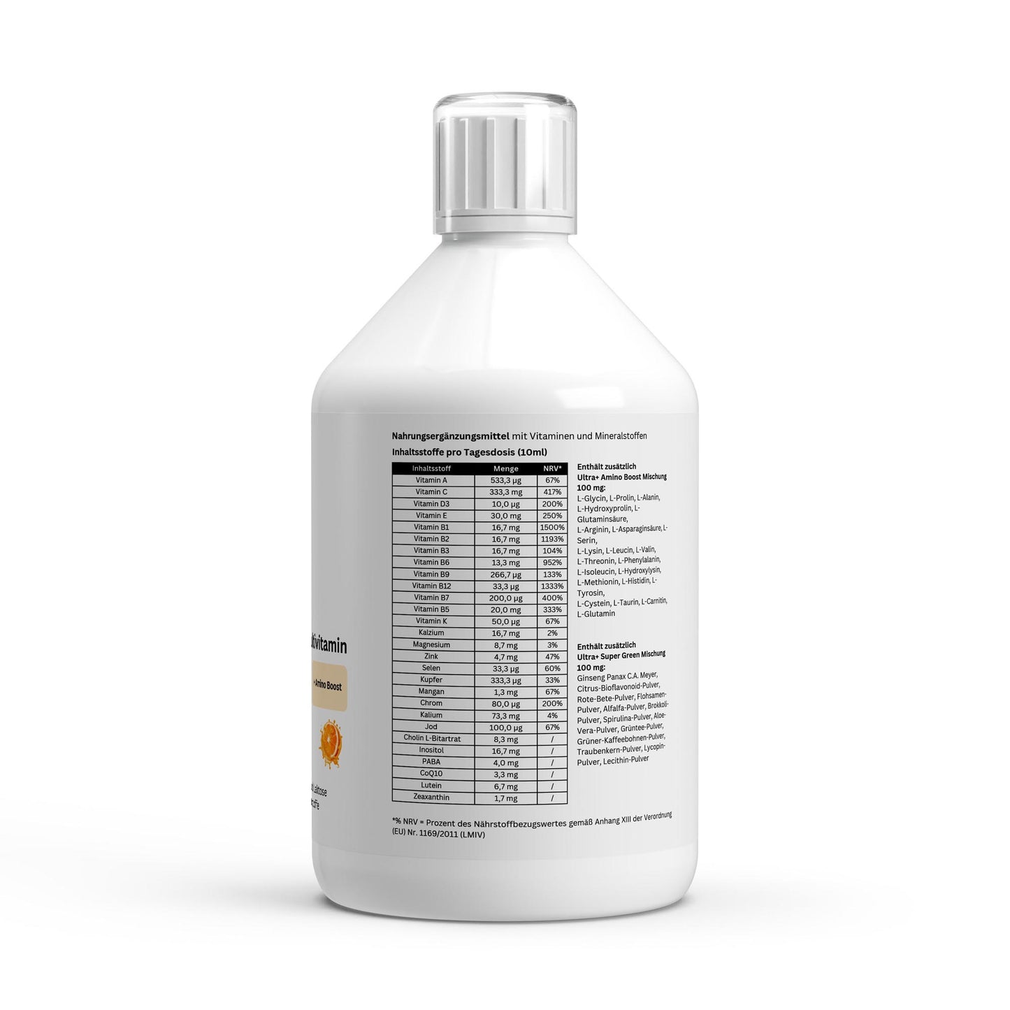 Ultra+ Essentials Multivitamin - 500ml