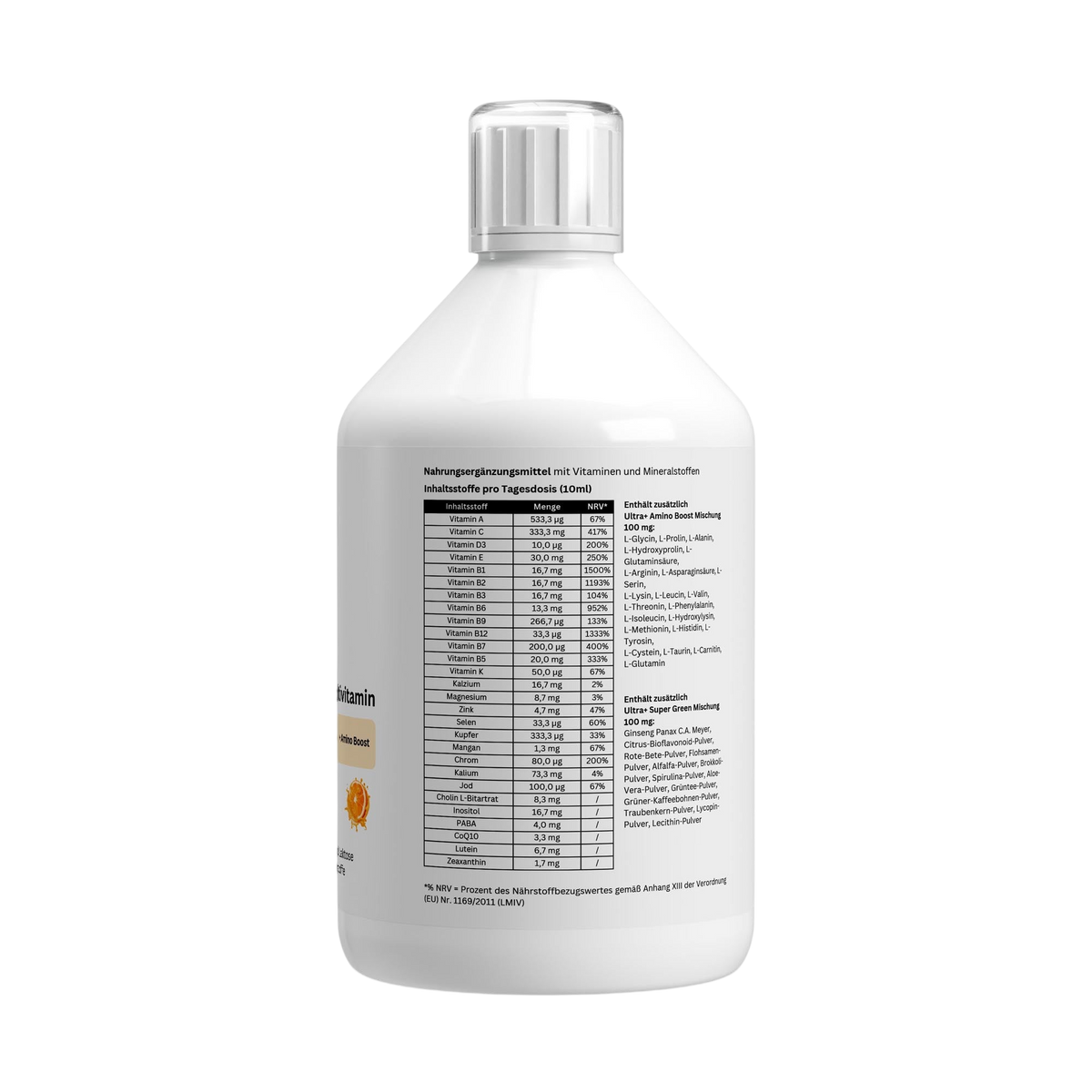 Ultra+ Essentials Multivitamin - 500ml