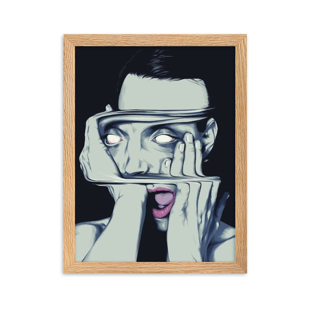 Ephemeral - Gerahmtes Poster