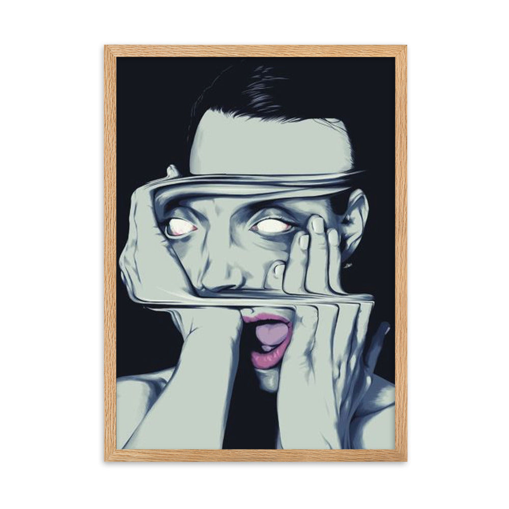 Ephemeral - Gerahmtes Poster