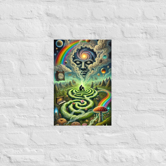 The lazy labyrinth Poster