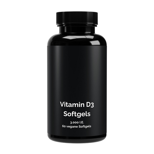 Vitamin D3 3.000 I.E - 60 vegane Softgels