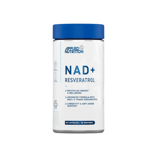 Applied Nutrition NAD+ Resveratrol 60 Kapseln