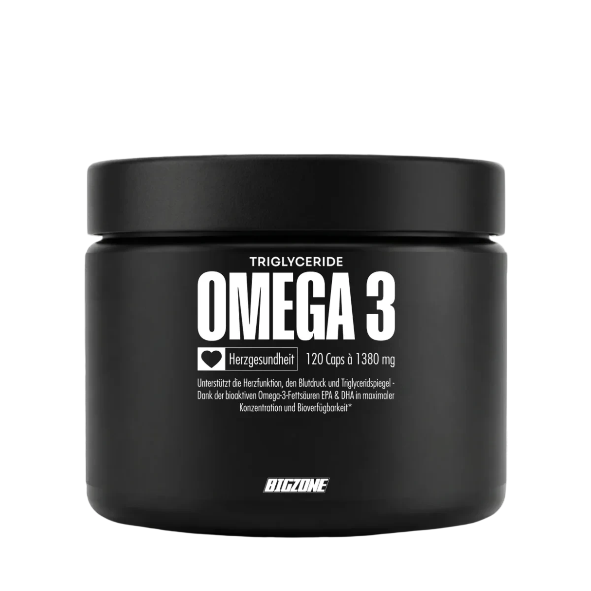 Big Zone Omega 3 Fury Triglyceride 120 Kapseln