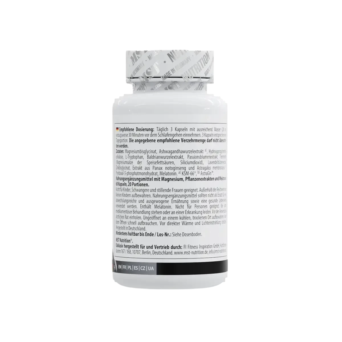 MST - Sleep IQ 60 Kapseln