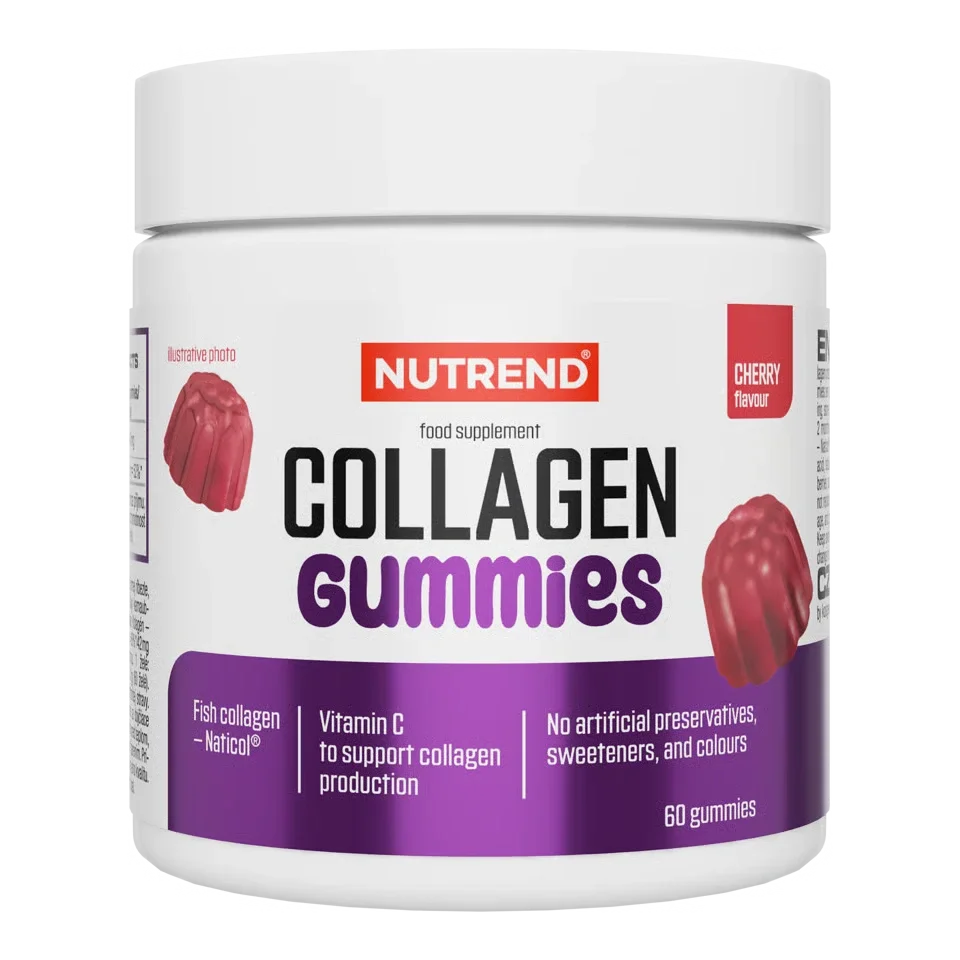 Nutrend Collagen Gummies Kirsche, 60 Stk.