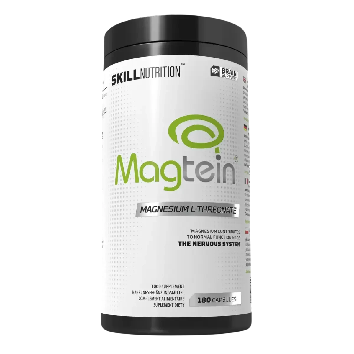 Skill Nutrition Magnesium L-Threonate Magtein 90 Kapseln