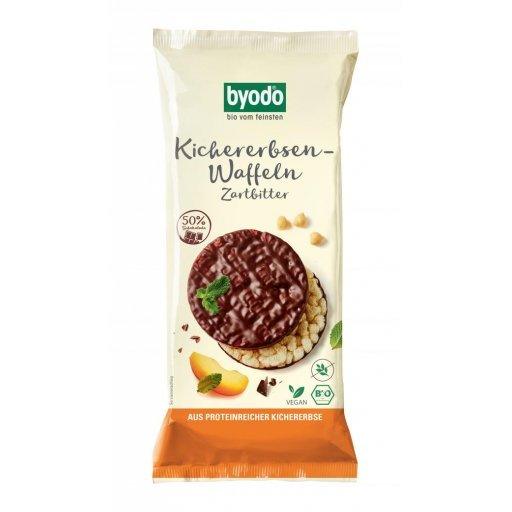 Kichererbsen-Waffeln Zartbitter 65g - 24/Alaner Store