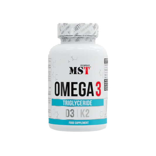 MST - Omega 3 500 mg D3 + K2 120 Softgels