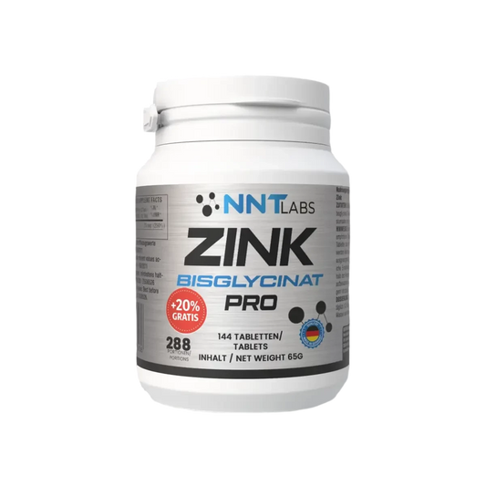 NNT Zink 50mg Bisglycinat PRO 120 Tabletten + 20% GRATIS