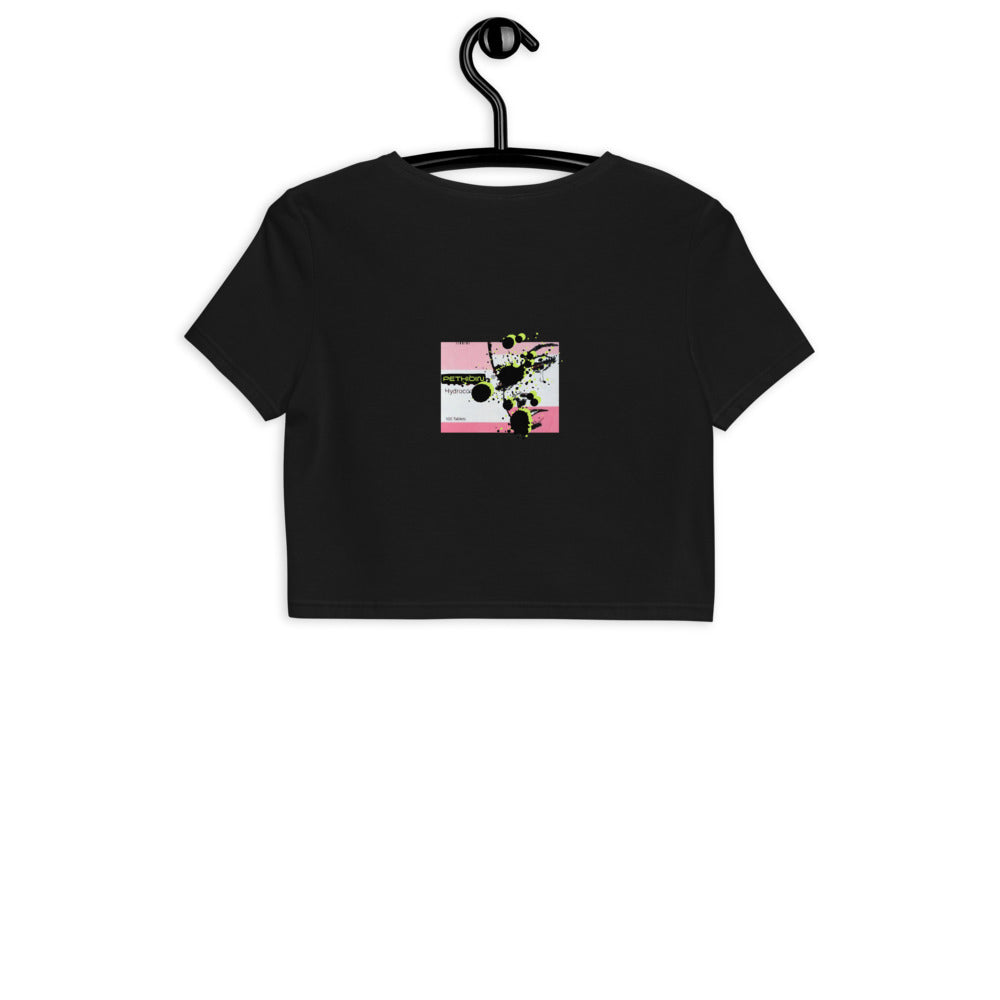Pethidin x Opiat Pop Art Bio-Crop-Top