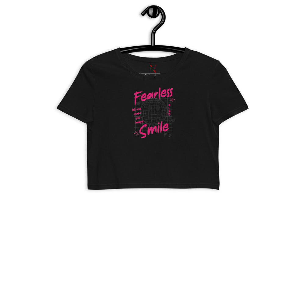 Fearless Smile Bio-Crop-Top