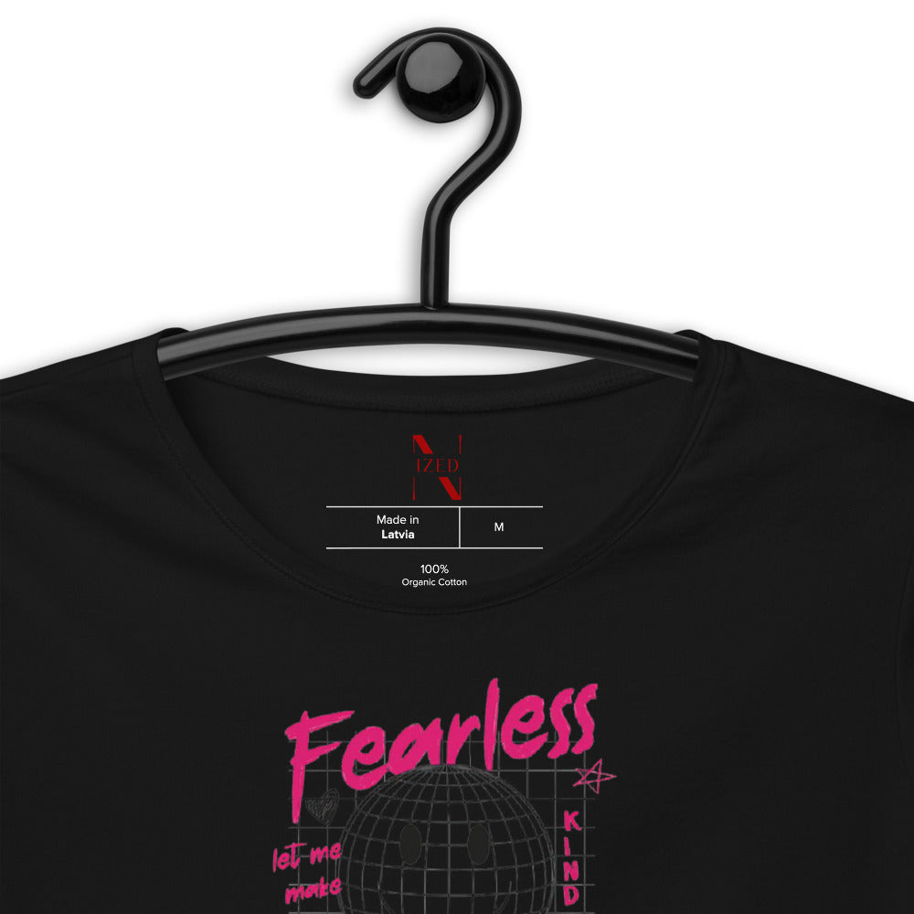 Fearless Smile Bio-Crop-Top
