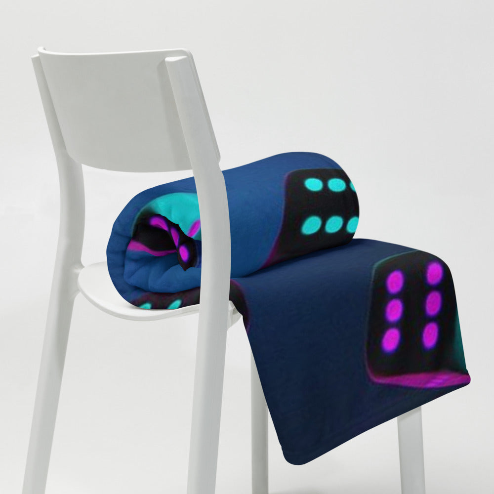 Würfel - Kuscheldecke