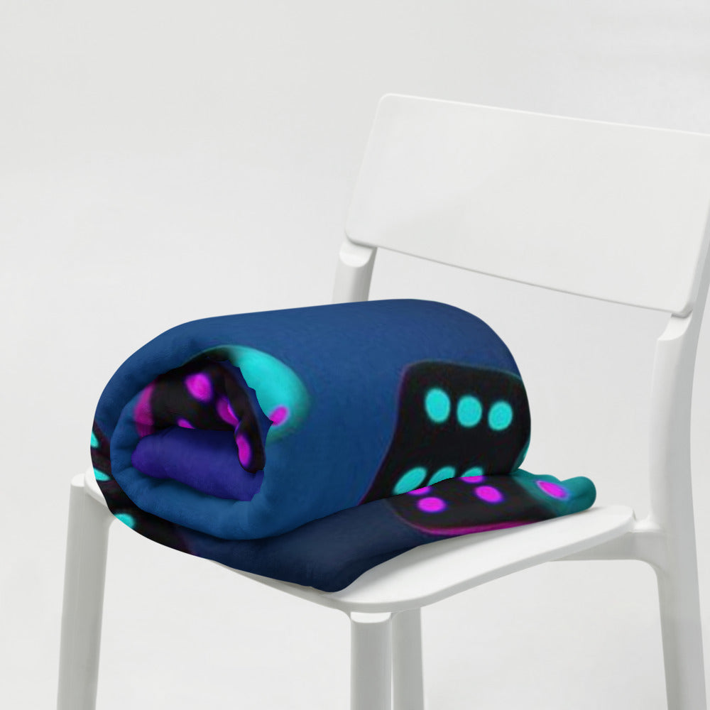 Würfel - Kuscheldecke