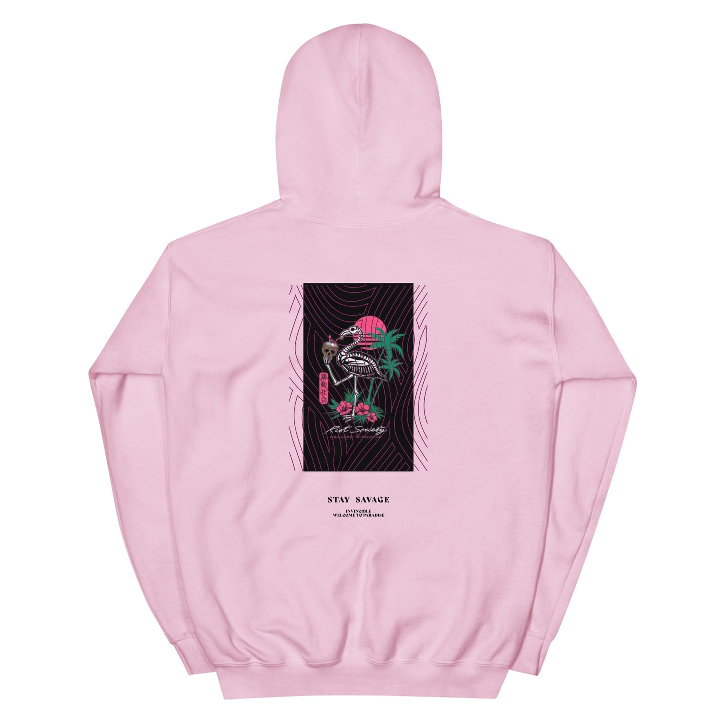 Paradise Flamingo Kapuzenpullover