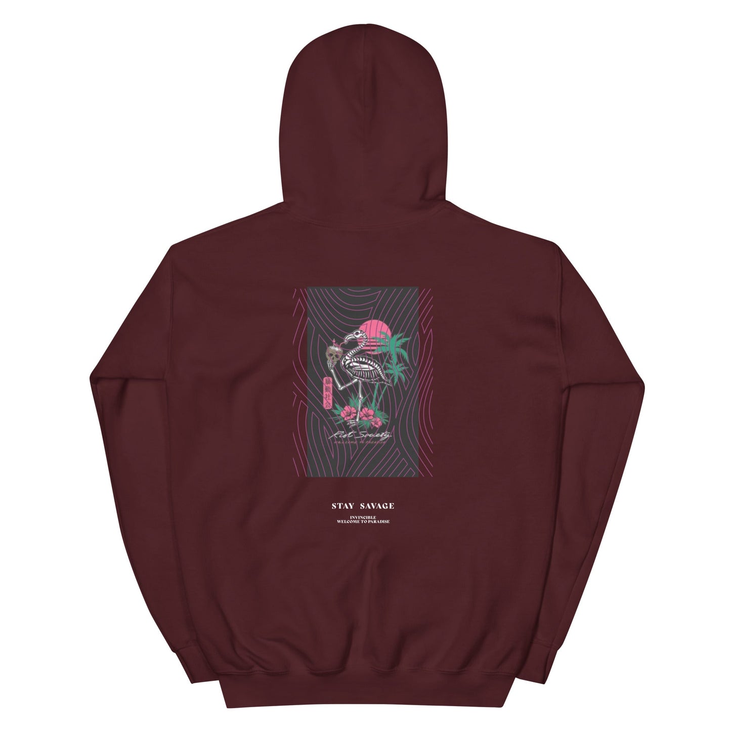 Paradise Flamingo Kapuzenpullover