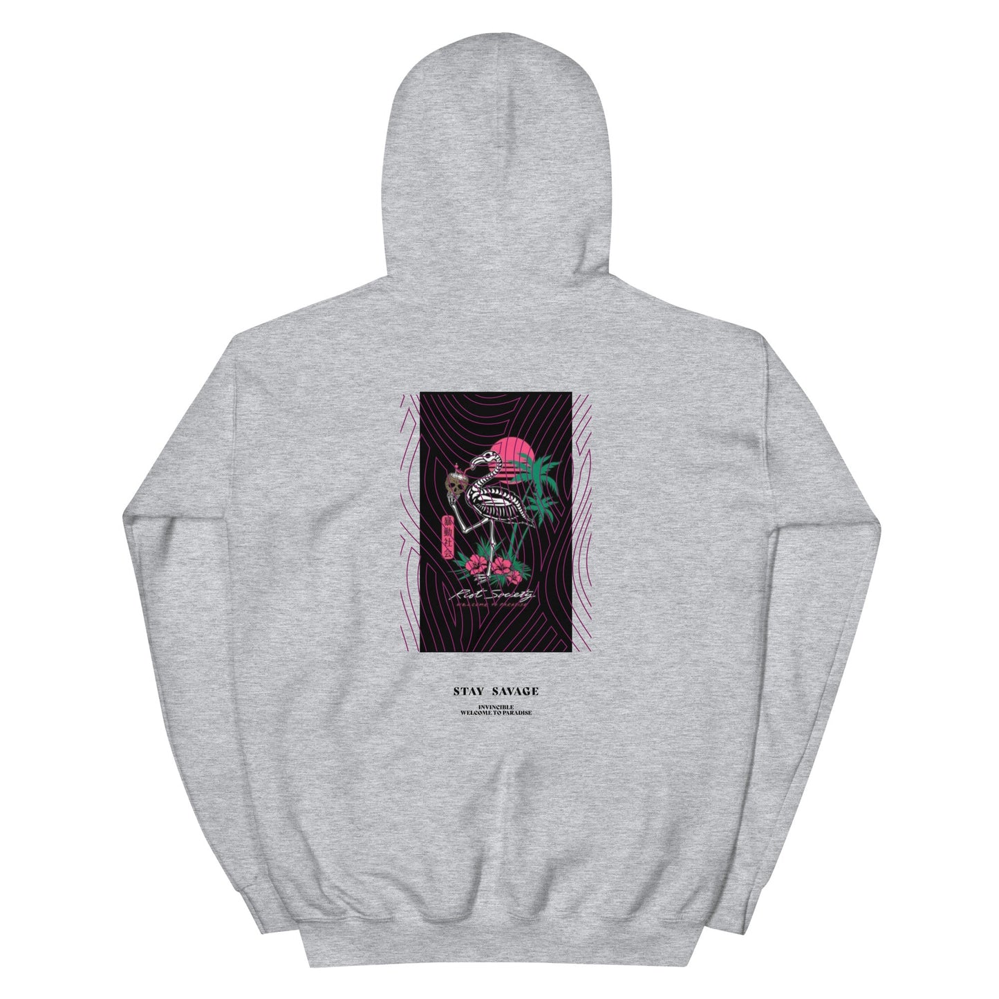 Paradise Flamingo Kapuzenpullover