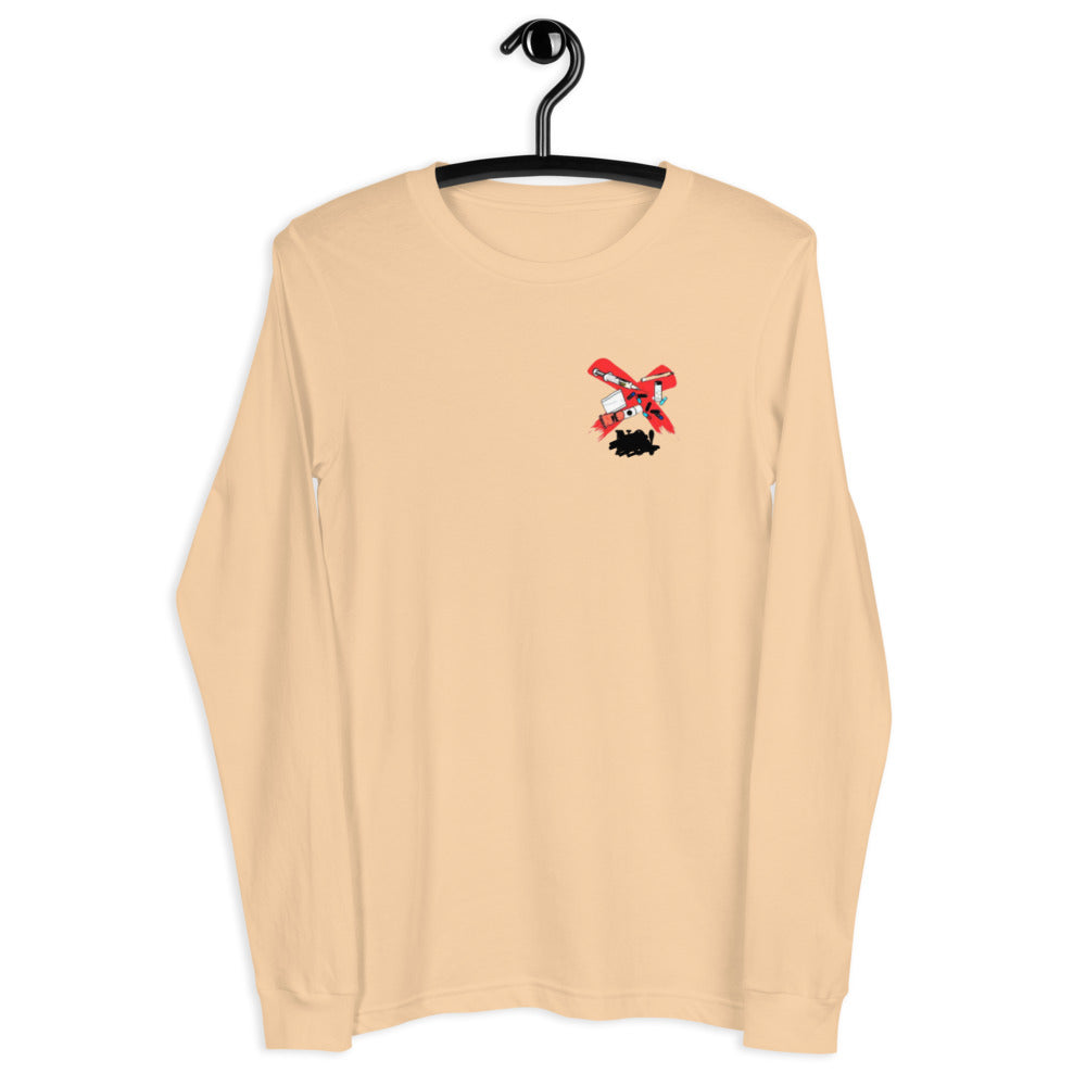 X All DRUGS Langarmshirt